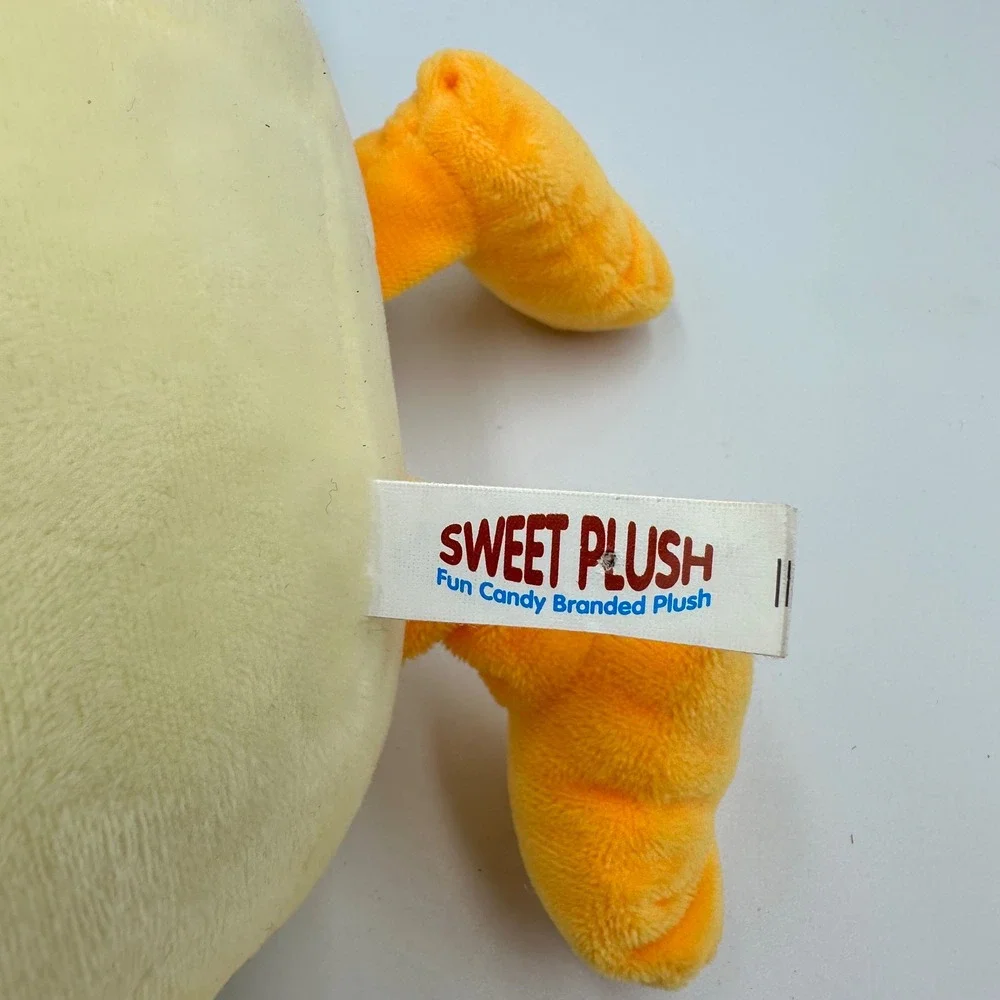 Sweet Plush Tootsie Pop Owl Mascot Stuffed Animal Cream Blue Glasses Brown Hat